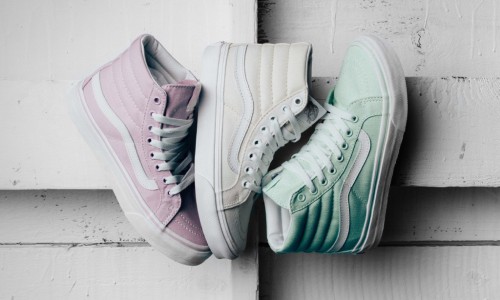 软妹子专属，Vans 释出 Sk8-Hi “Slim” 系列全新 “冰淇淋” 配色鞋款